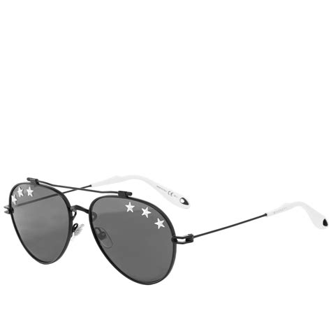 givenchy sunglasses with white stars|Givenchy large modern sunglasses.